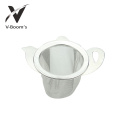 Teapot Shape Stainless Steel Tea Strainer